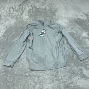 Bench Urbanwear Gray Full-Zip XL Jacket Moisture Wicking 6940